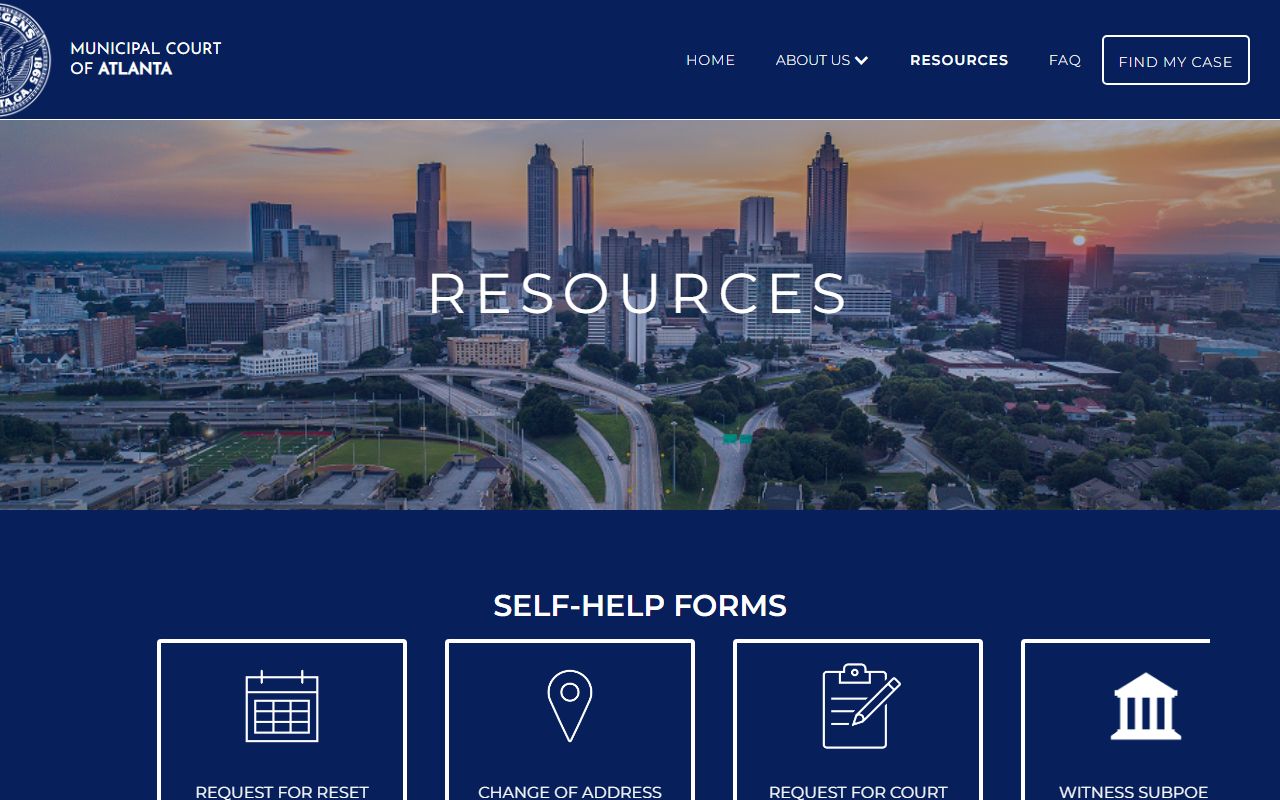 Atlanta people search municipal court resources portal