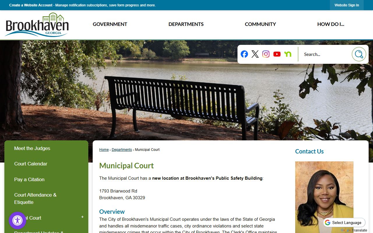 Brookhaven municipal court people search records