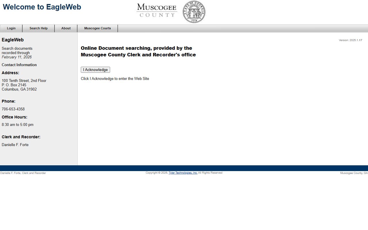 Columbus people search EagleWeb property records portal