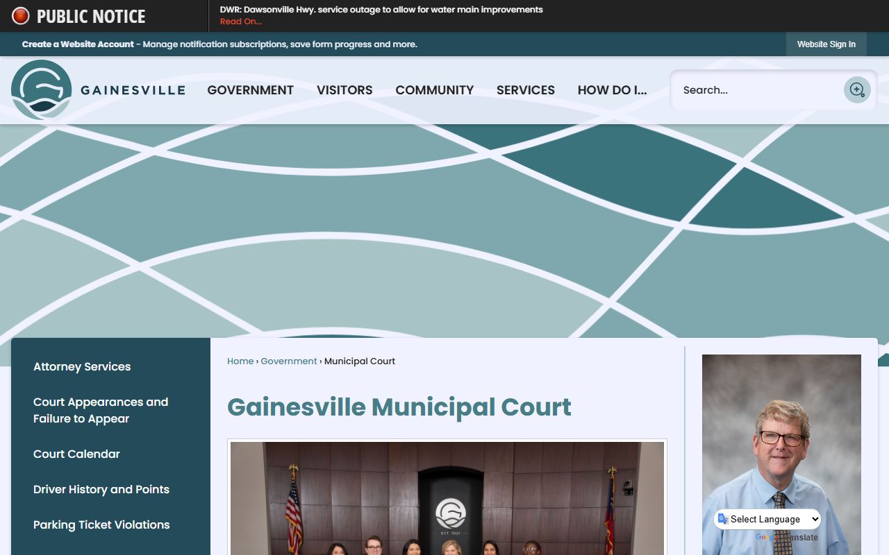 Gainesville municipal court people search records