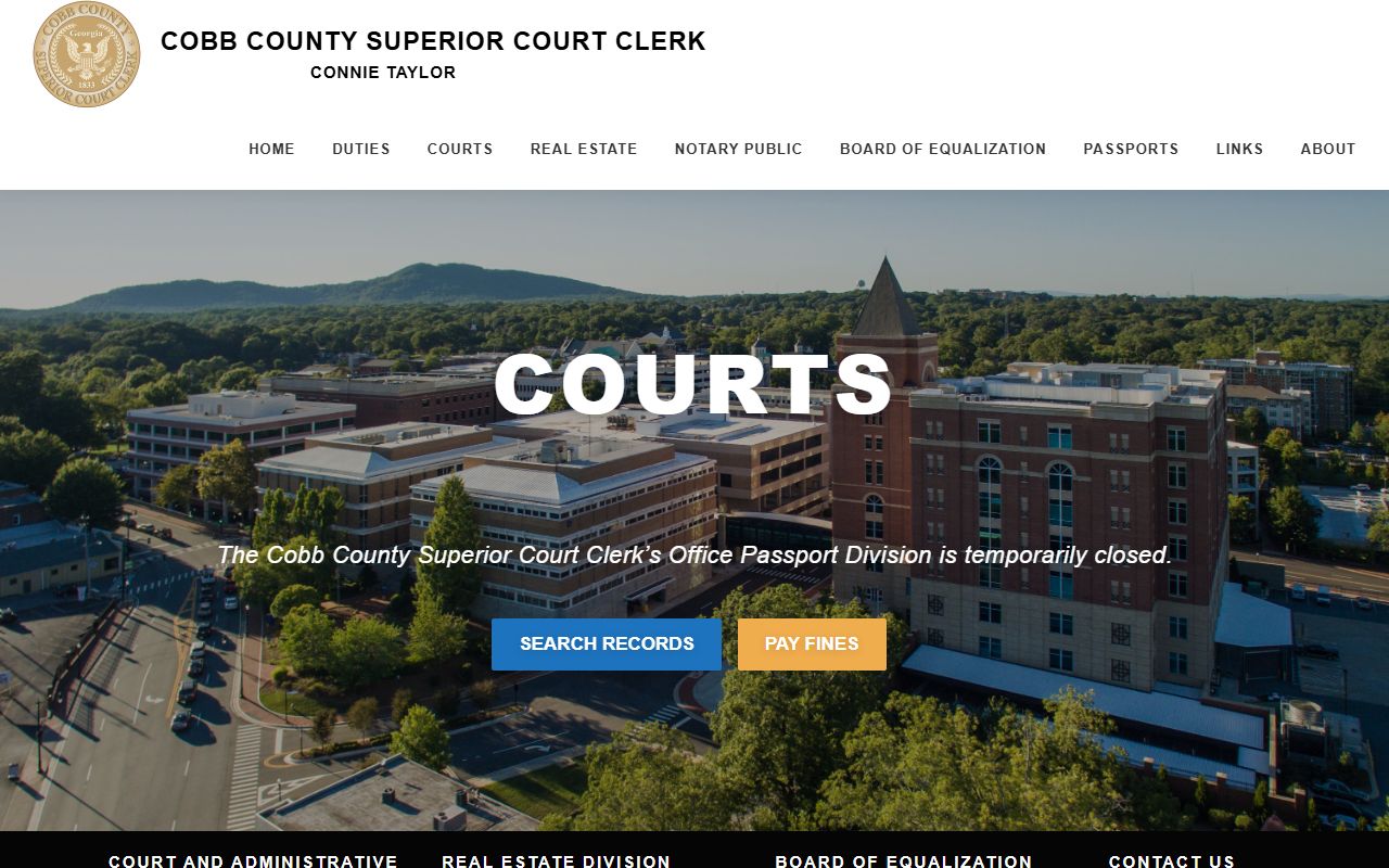 Cobb County Superior Court Clerk records search for Kennesaw people search
