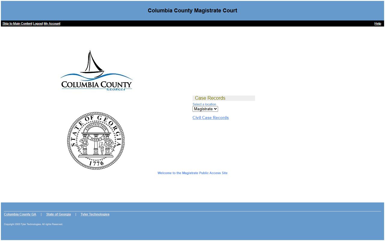Martinez Columbia County Magistrate Court public access people search