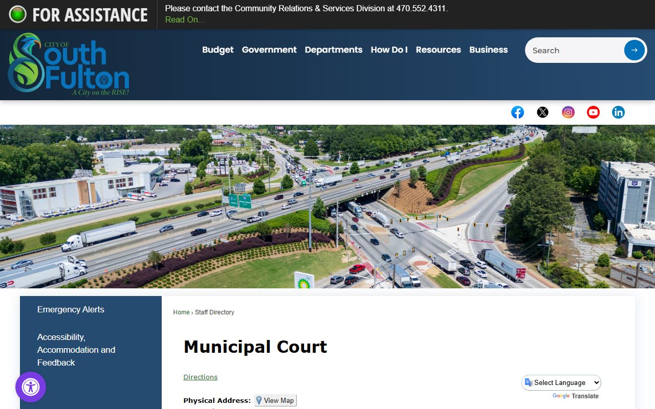 South Fulton people search staff directory