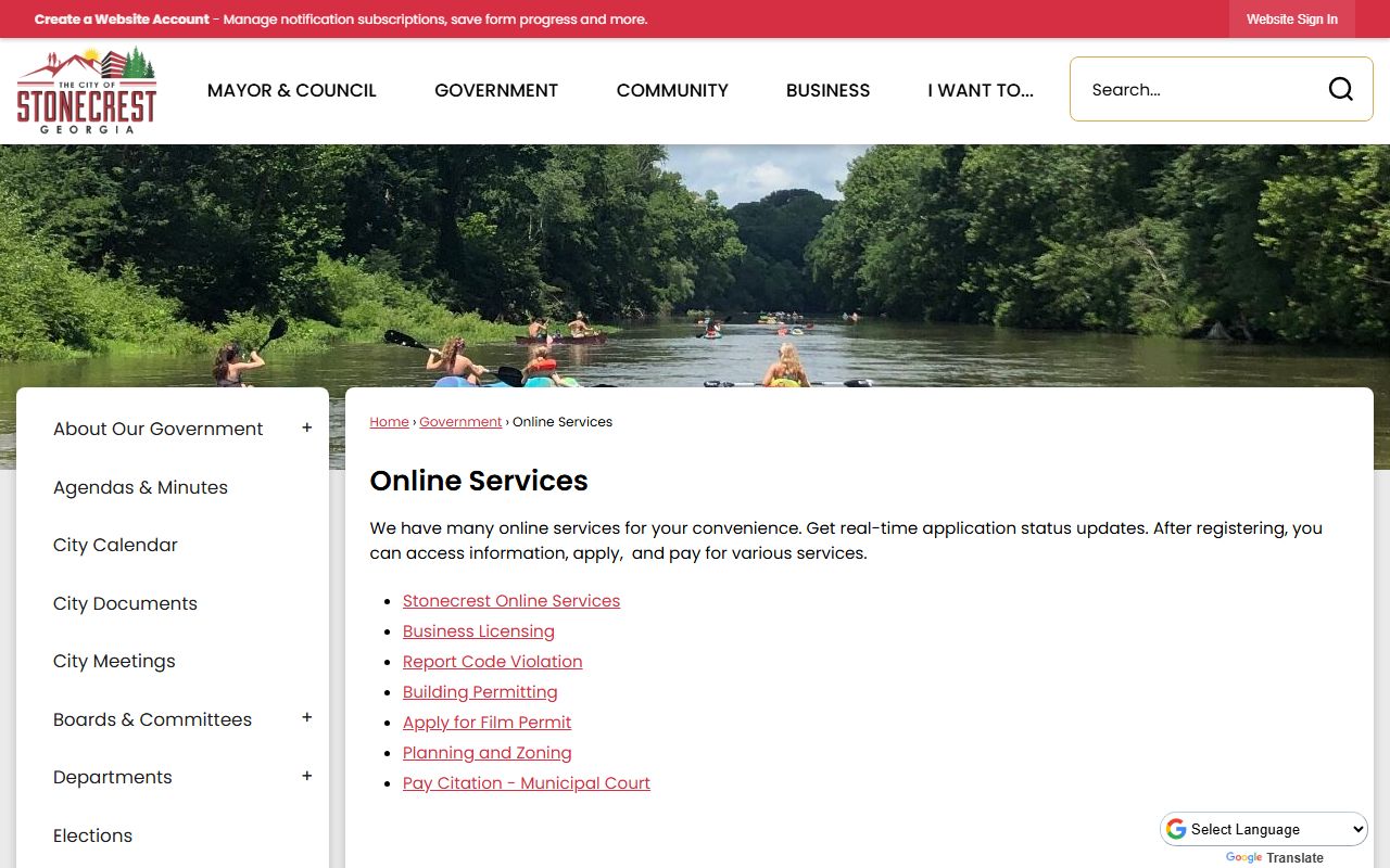 Stonecrest online services people search portal