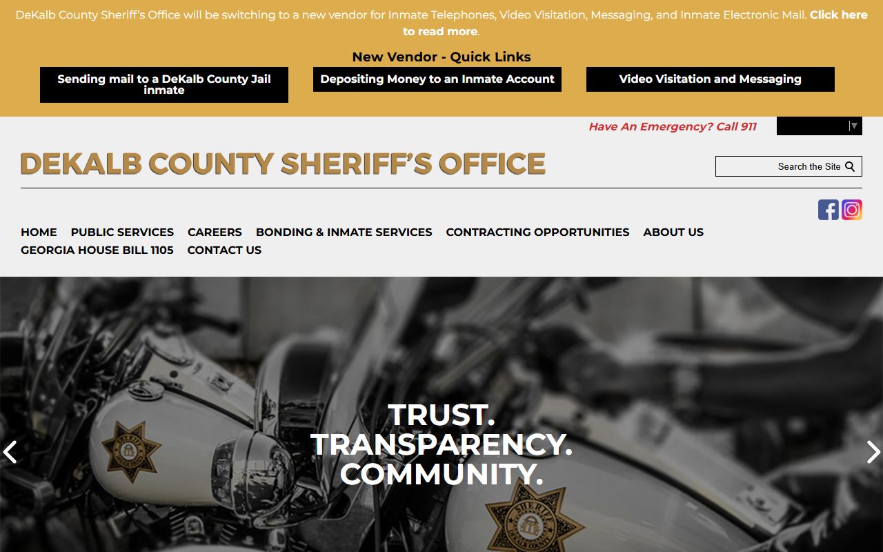 DeKalb County Sheriff's Office for people search