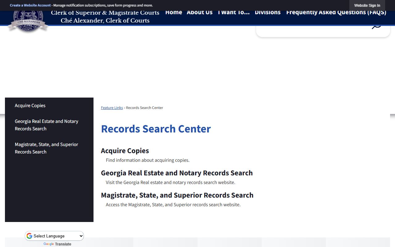 Fulton County Superior Court records search for people search